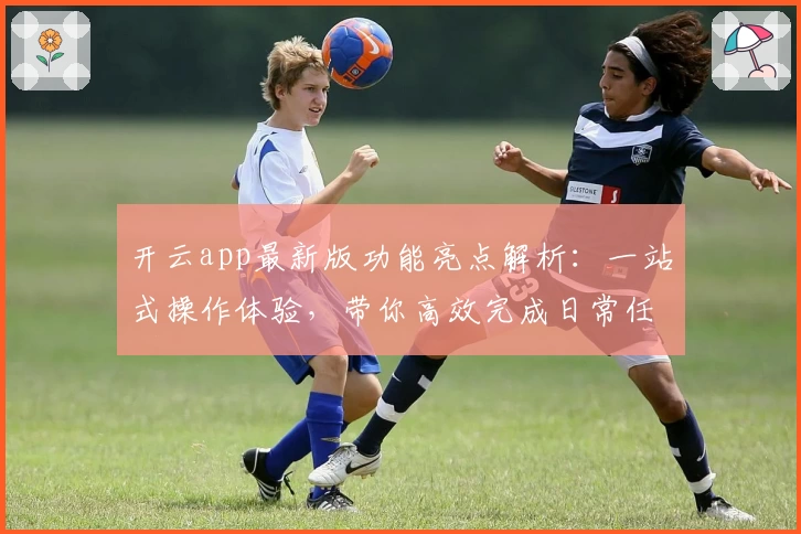 开云app最新版功能亮点解析：一站式操作体验，带你高效完成日常任务
